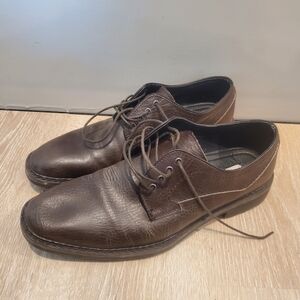 Joseph Abboud Men’s Size 12 D Dress Shoes Leather Upper Brown Leather Oxford